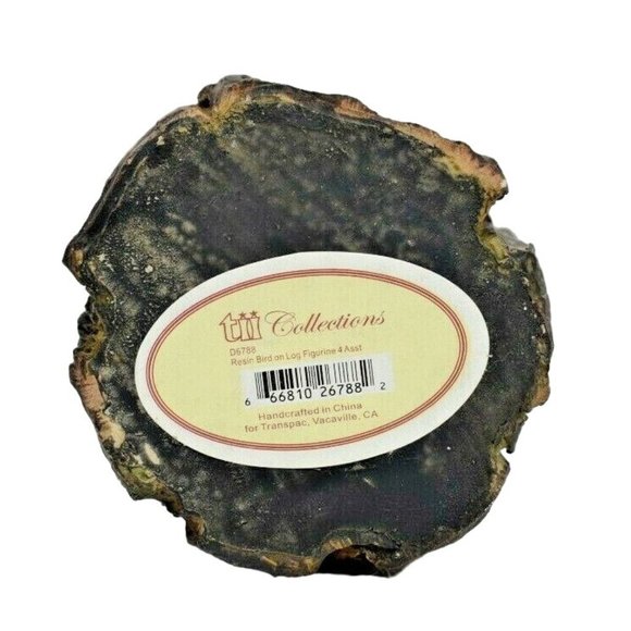 TII Collections Cherish Lifes Simple Pleasures Resin Bird on a Log 8 in Figurine - Picture 5 of 5